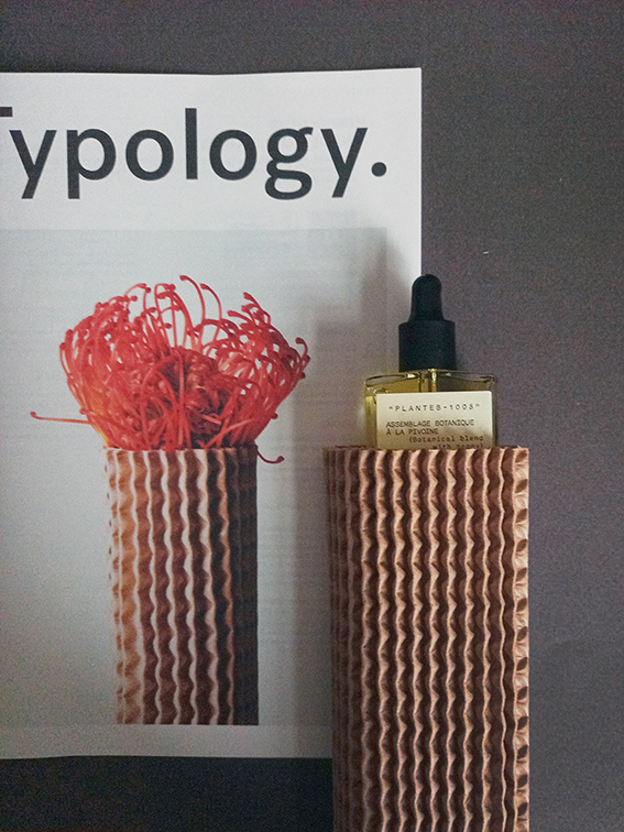 Packaging minimaliste Typology unboxing